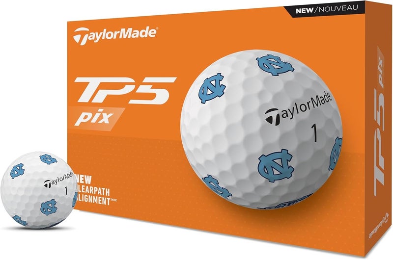 TaylorMade Golf 2024 TP5 PIX ONE Dozen Golf Balls - Image 1